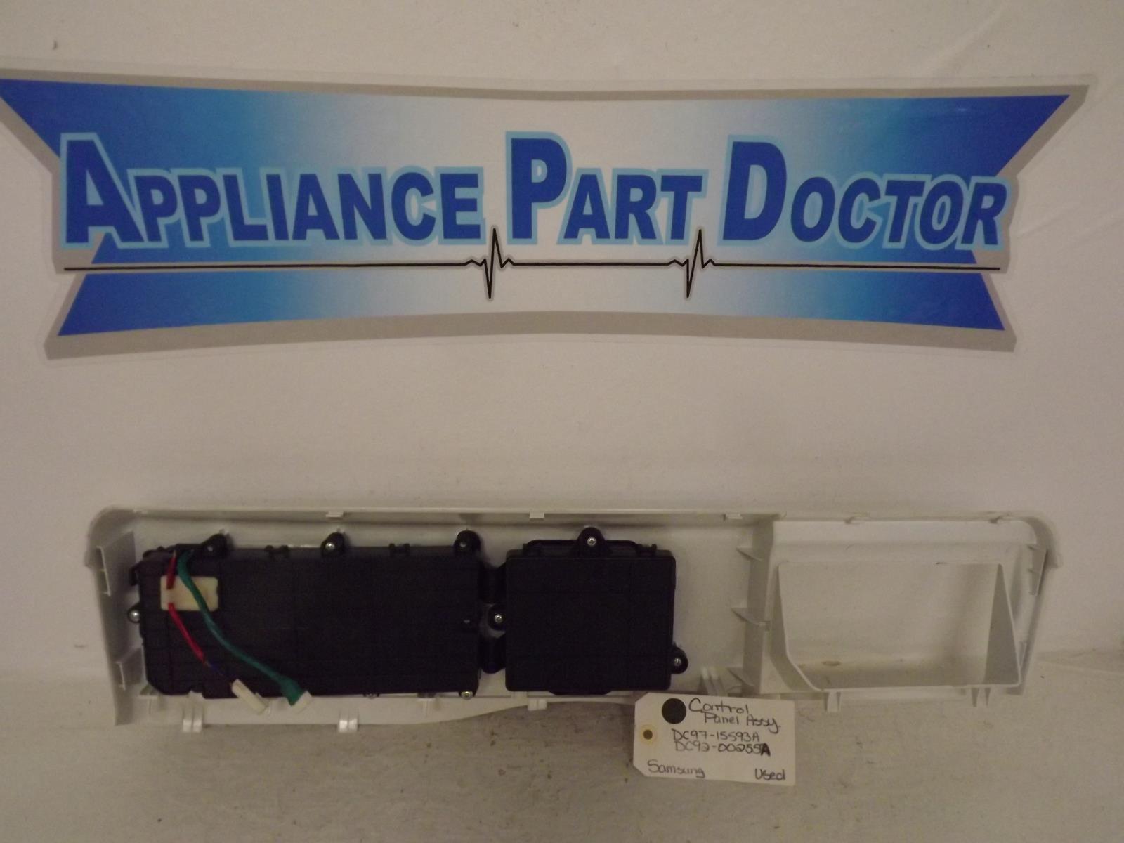 Samsung Washer DC97-15593A DC92-00255A Control Panel Assembly Used Samsung Washer DC97-15593A DC92-00255A Control Panel Assembly Used